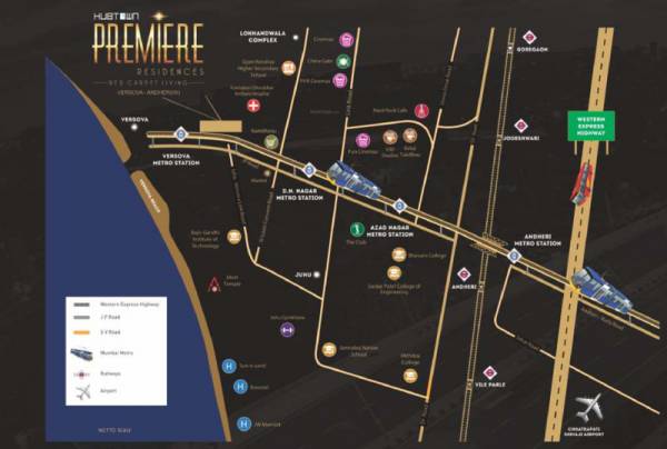  the-premiere-residences-beverly Location Plan