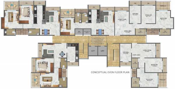 Images for Cluster Plan of P J Palm Prism