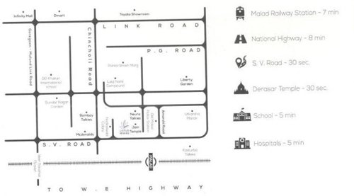  lotus-niwas-satya-niwas Location Plan