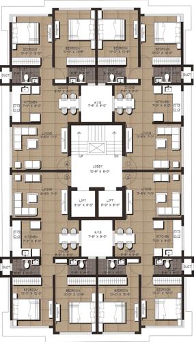 Images for Cluster Plan of Prabhat Urbane