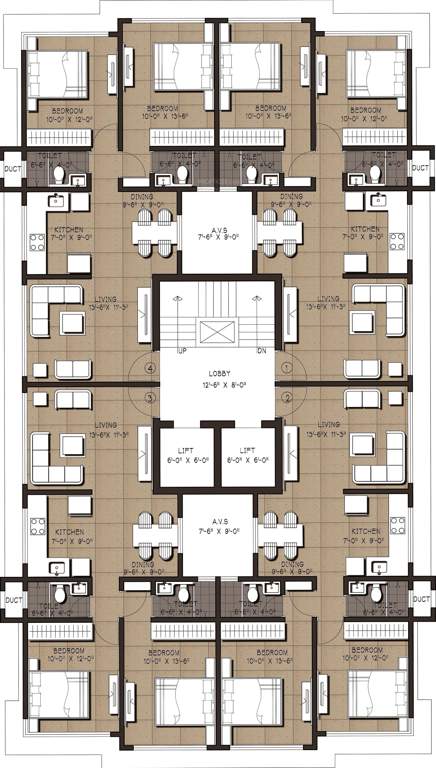 Images for Cluster Plan of Prabhat Urbane