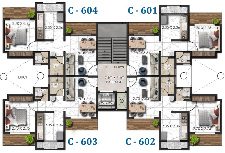  sp residency Type B Cluster Plan