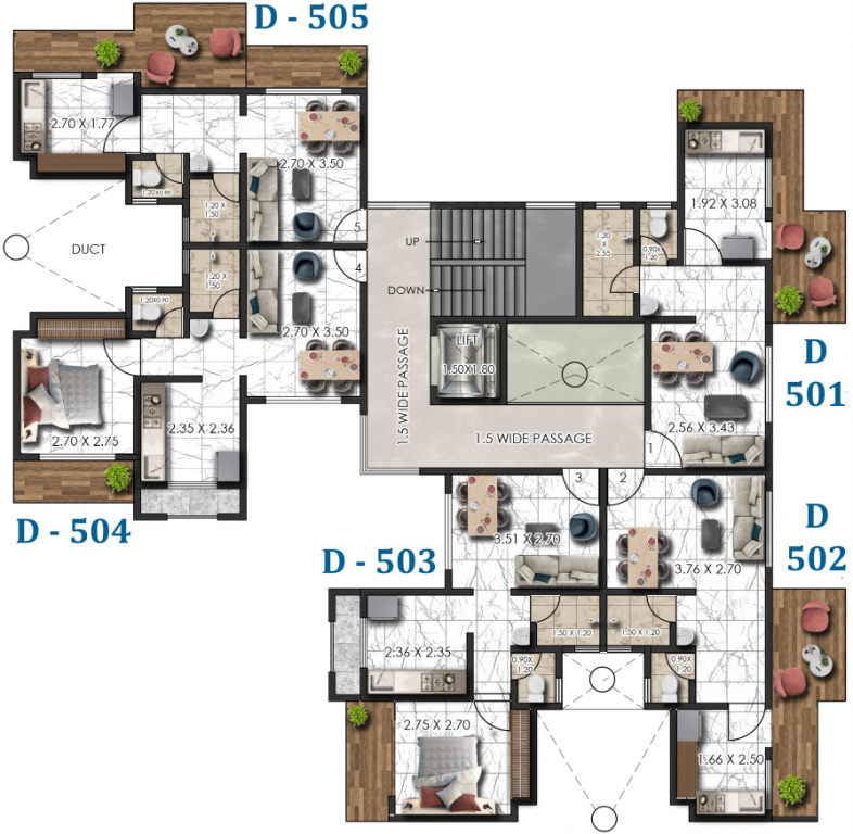  sp residency Type B Cluster Plan