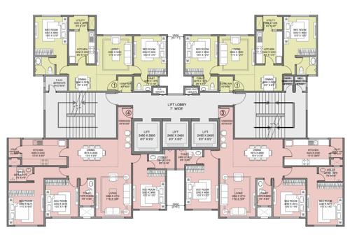  the-premiere-residences-tower-3 The Premiere Residences Tower 3 Cluster Plan