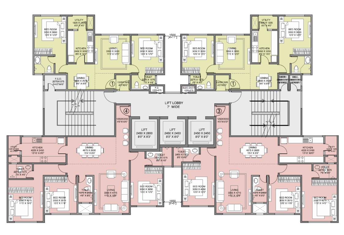  the premiere residences tower 3 The Premiere Residences Tower 3 Cluster Plan