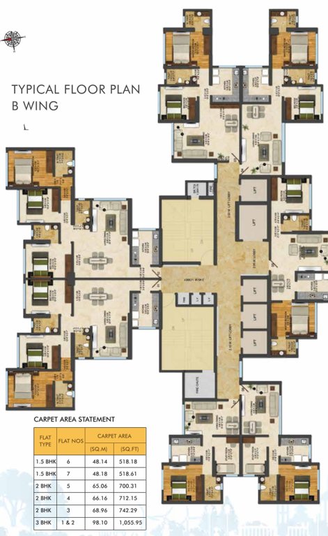 Images for Cluster Plan of ACME Avenue Wing B