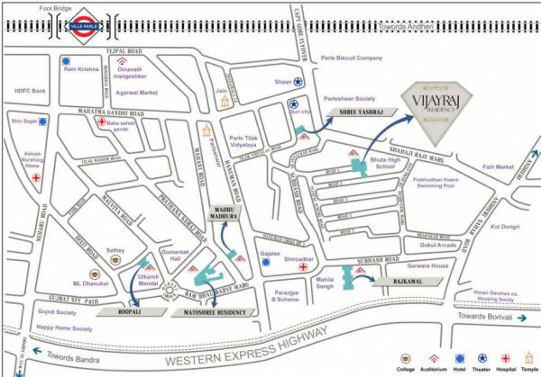  vijayraj-residency Location Plan
