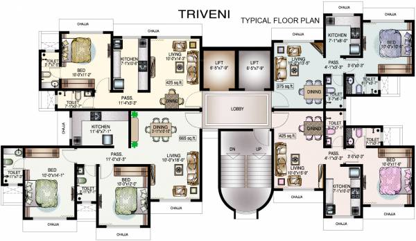 Images for Cluster Plan of DP Star Triveni