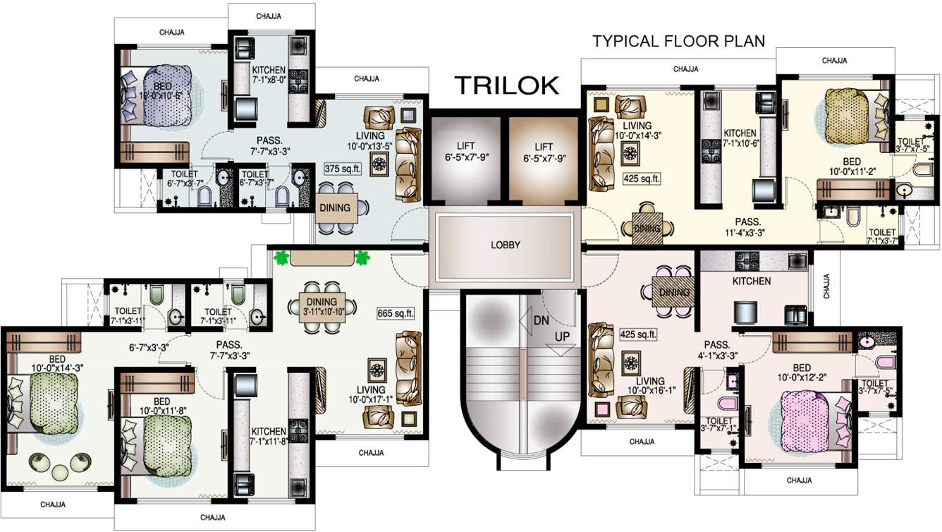 Images for Cluster Plan of DP Star Trilok