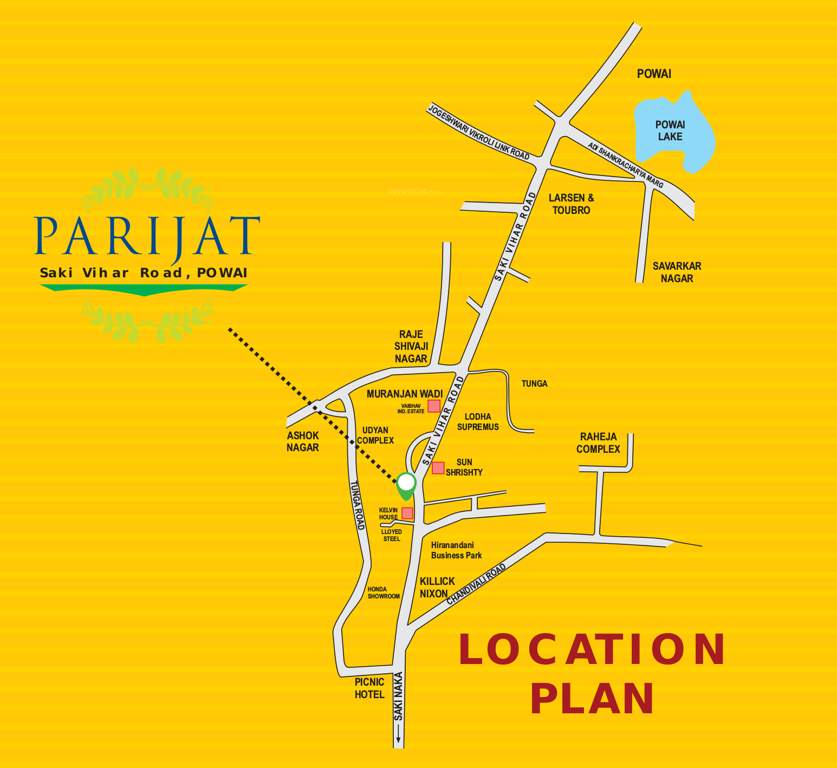 Images for Location Plan of Better Parijat Towers