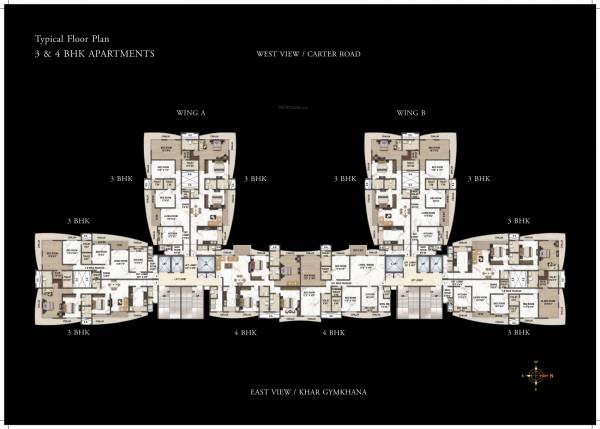  legend-wing-b Joy Legend Wing B Cluster Plan