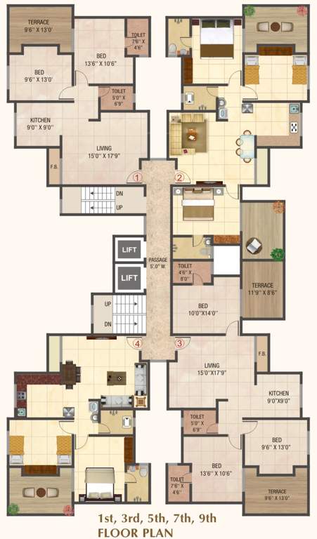 Images for Cluster Plan of Jigar Umiya Nakshatra