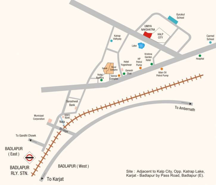 Images for Location Plan of Jigar Umiya Nakshatra