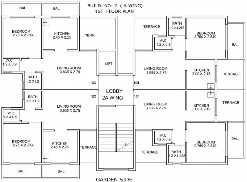 Images for Cluster Plan of Bhagyashree Shivani Heritage