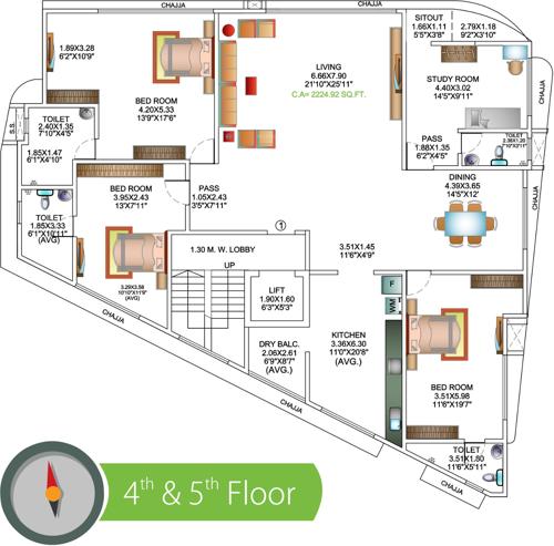 Images for Cluster Plan of Metro Sairah