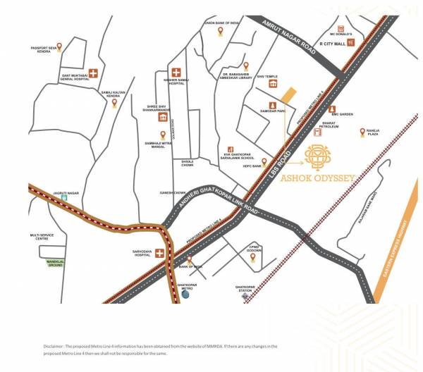  ashok-odyssey-c-wing Location Plan