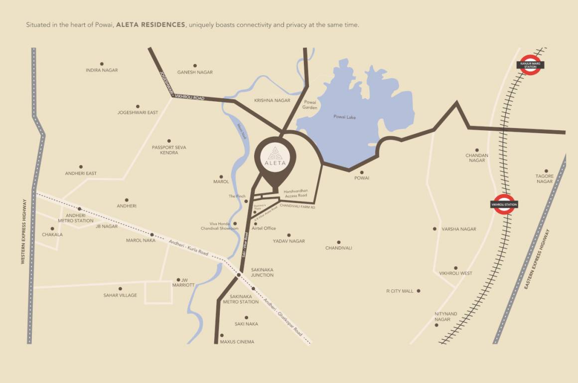  powai project Location Plan