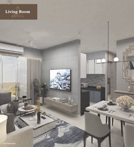  powai-project Living Area