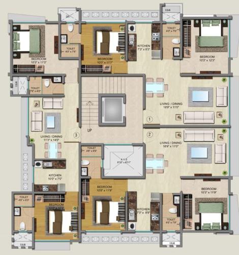  sheela-smruti-chsl Sheela Smruti CHSL Cluster Plan