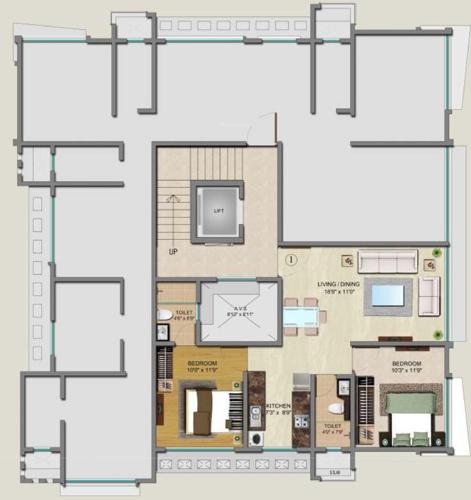  sheela-smruti-chsl Sheela Smruti CHSL Cluster Plan