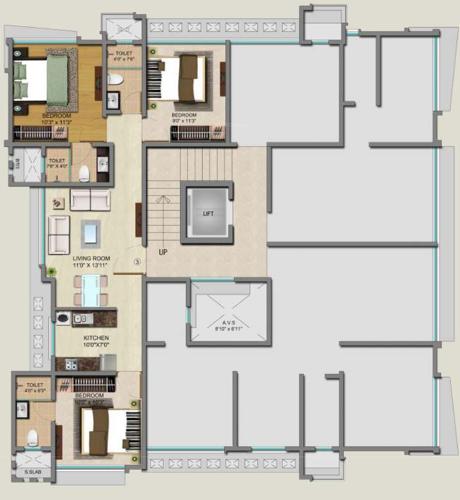  sheela-smruti-chsl Sheela Smruti CHSL Cluster Plan