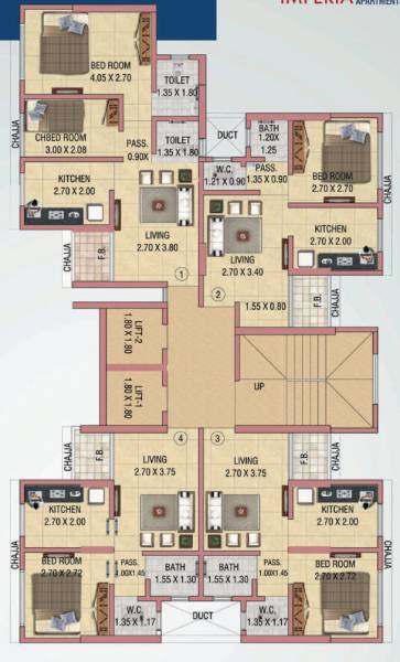  imperia Sudhanshu Imperia Cluster Plan