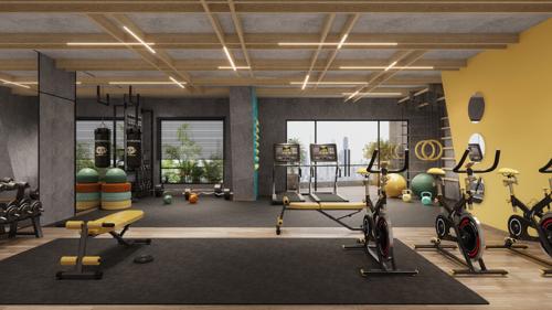  seabrook-apartment Gymnasium