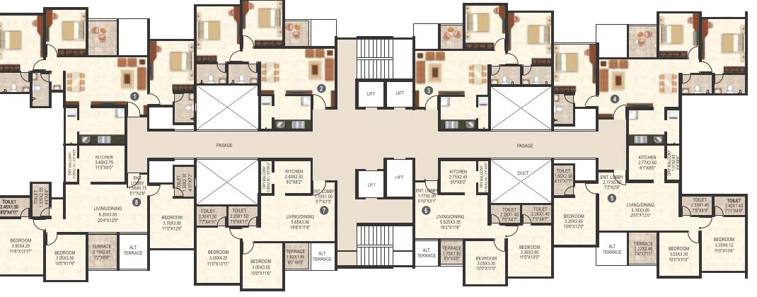  leonara building g Soc 6 Tower 16 G Building Cluster Plan