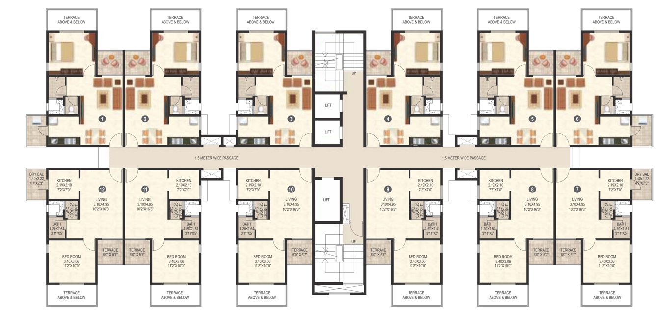  leonara building g Soc 6 Tower 16 G Building Cluster Plan