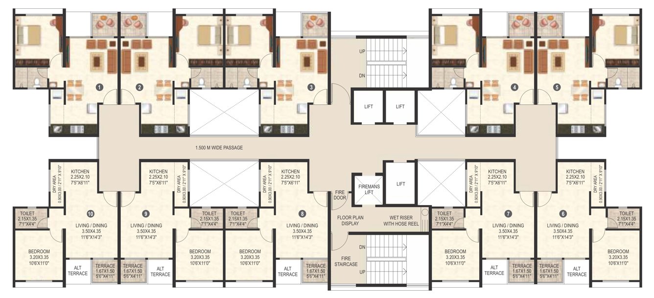  leonara building g Soc 6 Tower 16 G Building Cluster Plan
