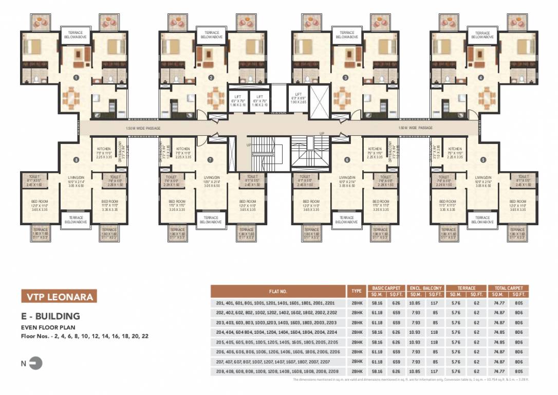  leonara e building Soc 6 Tower 14 E Building Cluster Plan