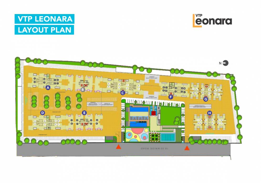  leonara e building Layout Plan