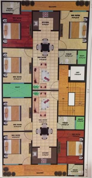 Images for Cluster Plan of Flex Homes Residency