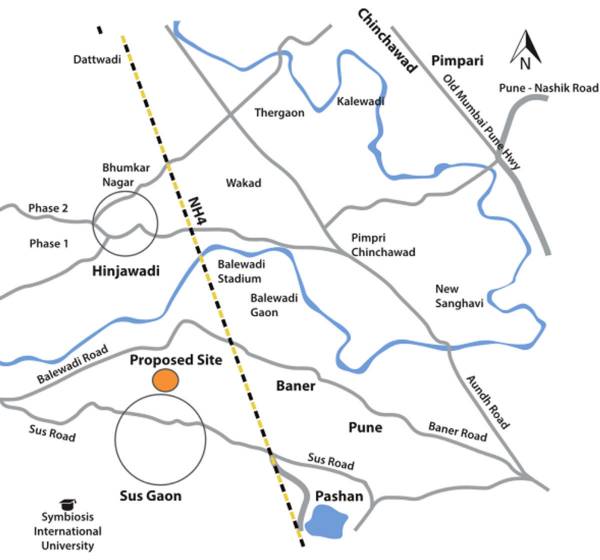 Images for Location Plan of Pinnacle Neelanchal Phase II