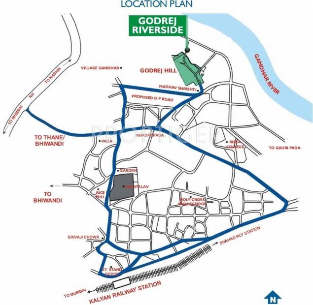  riverside Images for Location Plan of Godrej Riverside