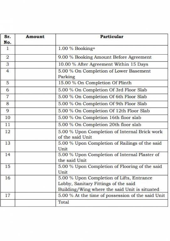 leonara-building-h Construction Linked Payment (CLP) Payment Plan