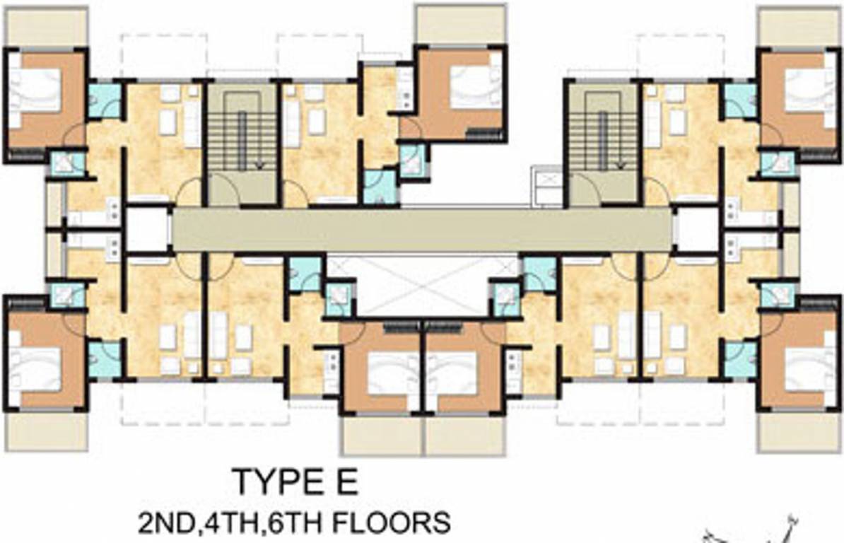 Images for Cluster Plan of Moraj Maa Smriti A To C And E To H