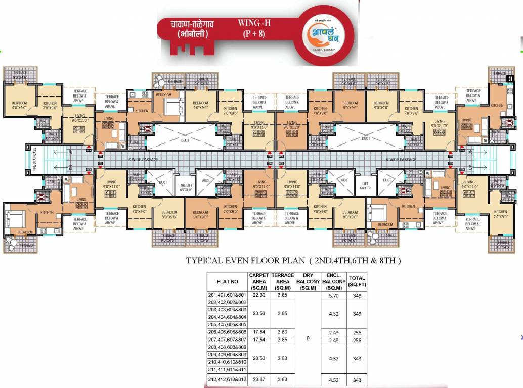 Images for Cluster Plan of Maple Aapla Ghar Chakan Talegaon Phase I