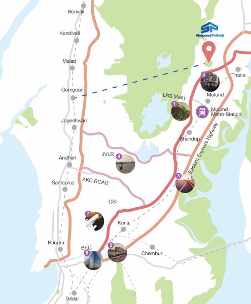 Images for Location Plan of Shapoorji Pallonji Mumbai Dreams