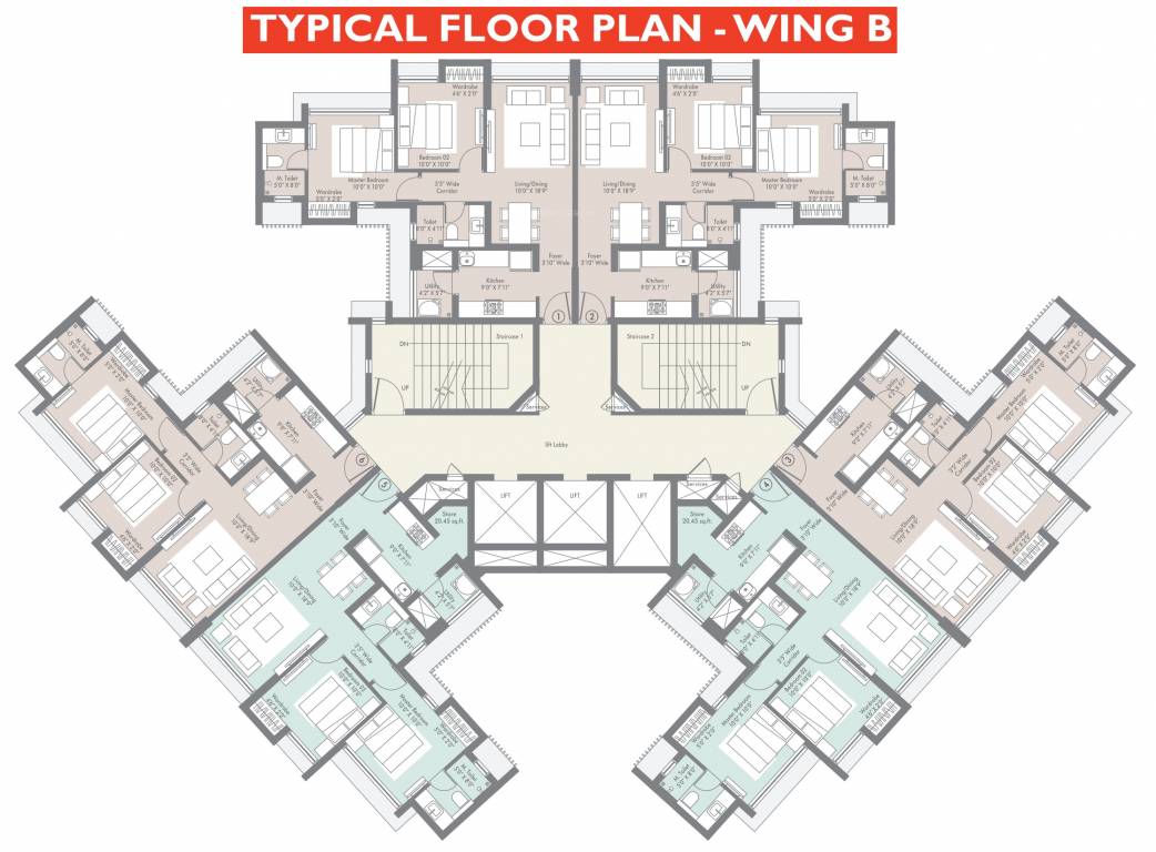 Images for Cluster Plan of Lodha Casa Viva