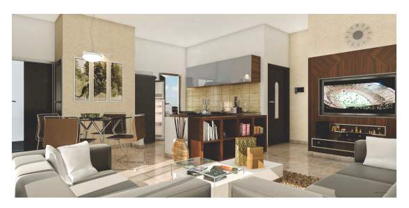  blue bells aura Living Area