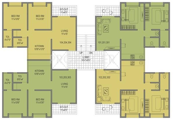 Images for Cluster Plan of Namrata Lilavati Greens