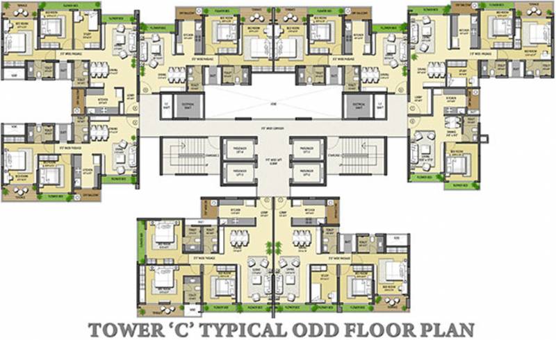 Images for Cluster Plan of West Pioneer Metro Grande Tower CAndD