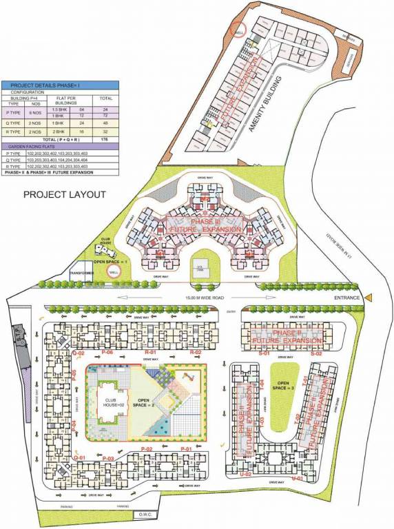 Images for Layout Plan of Dreams Ayana P1 P2 P3 Q1 Wings