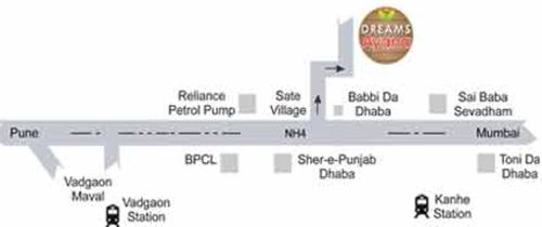 Images for Location Plan of Dreams Ayana P1 P2 P3 Q1 Wings