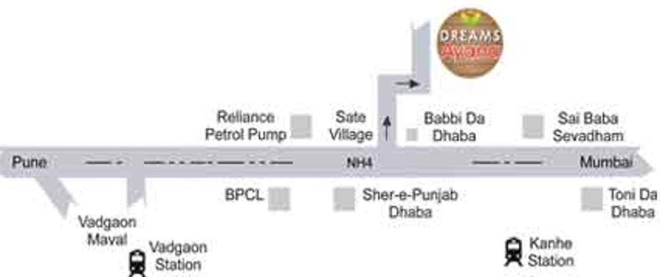 Images for Location Plan of Dreams Ayana P1 P2 P3 Q1 Wings