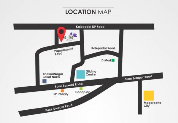  gurudatta-elite-dreams Location Plan