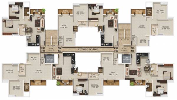 Images for Cluster Plan of Horizon Akanksha Phase 1