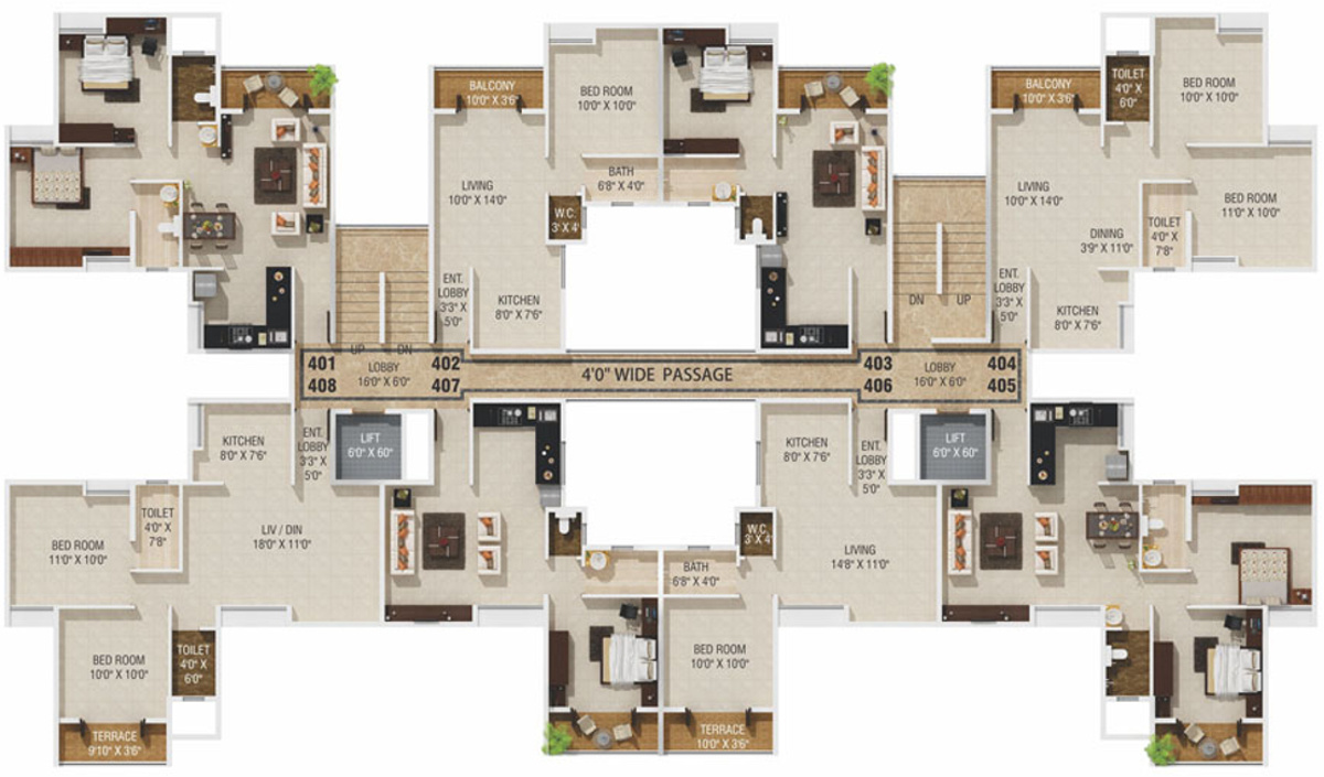 Images for Cluster Plan of Horizon Akanksha Phase 1