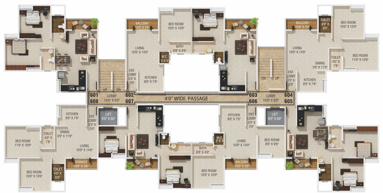 Images for Cluster Plan of Horizon Akanksha Phase 1